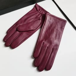 2026 Elegant Fashion Driving Gloves Genuine Real Goat Leather Gloves Women Fashion Winter Autumn Short Mittens G600