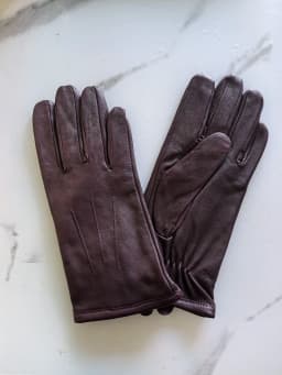 2026 Elegant Fashion Driving Gloves Genuine Real Goat Leather Gloves Women Fashion Winter Autumn Short Mittens G600