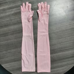 53CM Women Spandex Long Gloves Multicolor Navy Blue Solid Stage Performance Masquerade Party Cosplay Opera Breathable