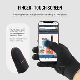 Winter Sports Plus Velvet Warm Gloves For Men And Women Touch Screen Ski Cycling Bicycle Riding Cold-Proof Outdoor Gloves