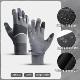 Winter Sports Plus Velvet Warm Gloves For Men And Women Touch Screen Ski Cycling Bicycle Riding Cold-Proof Outdoor Gloves
