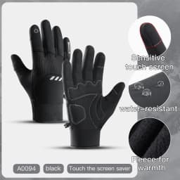 Winter Sports Plus Velvet Warm Gloves For Men And Women Touch Screen Ski Cycling Bicycle Riding Cold-Proof Outdoor Gloves