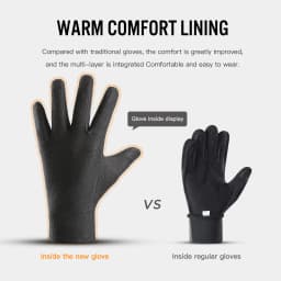New Waterproof Winter Gloves Men Touchscreen Non-Slip Unisex thickening Windproof Warm Cycling Cold Gloves Fashion Sports Gloves