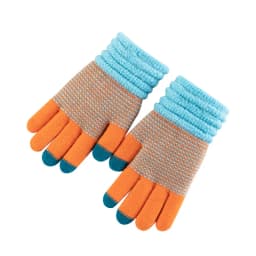 Autumn and Winter Women's Knitted Winter Gloves Cashmere Knitted Women's Warm Thick Gloves Touch Screen Ski Gloves
