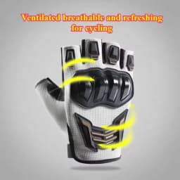 Half Finger Men's Gloves Outdoor F Protective Gloves Sports Wear resistant Motorcycle Bicycle Gloves