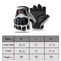 Half Finger Men's Gloves Outdoor F Protective Gloves Sports Wear resistant Motorcycle Bicycle Gloves