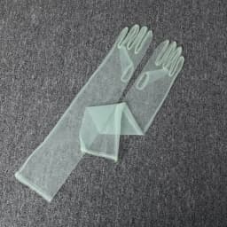 Fashion Long Sheer Tulle Gloves Ultra Thin Stretchy Full Finger Mittens Mesh Elbow Wedding Bride Gloves Drive Sunscreen Mittens