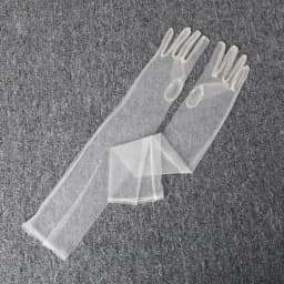 Fashion Long Sheer Tulle Gloves Ultra Thin Stretchy Full Finger Mittens Mesh Elbow Wedding Bride Gloves Drive Sunscreen Mittens