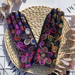 Women Winter Warm Creative Gloves Youth Students Outdoor Cycling Full Finger Gloves Female Lady Touch Screen Thick Mittens