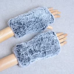New Style Winter Girl Natural Real Rex Rabbit Fur Gloves Good Elastic Knitted Rabbit Fur Mittens Lady Real Rex Rabbit Fur Gloves