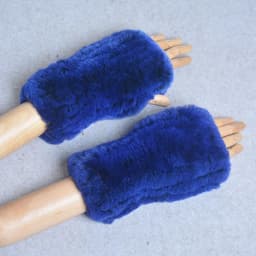 New Style Winter Girl Natural Real Rex Rabbit Fur Gloves Good Elastic Knitted Rabbit Fur Mittens Lady Real Rex Rabbit Fur Gloves