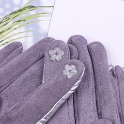 Fashion Outdoor Cycling Warm Gloves For Female Winter Plus Velvet Thicken Windproof Coldproof Touch Screen Driving Mittens