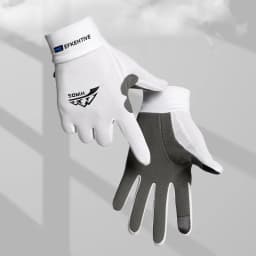 Cycling Gloves Ice Silk Anti-UV Sunscreen Outdoor Fishing Driving Gloves Anti-Slip Full Finger Breathable Unisex Riding Gloves
