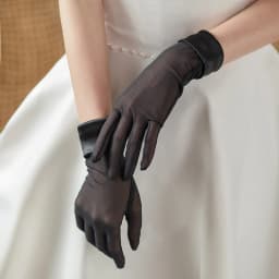 Women Mesh Satin Transparent Thin Bridal Wedding Gloves Elegant Dinner Party Opera Etiquette Accessories Simple Stretch