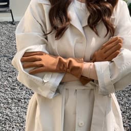 Fashion Simple Style Women Winter Keep Warm Touch Screen Thickened Button Decoration Gloves Outdoor All Match Windproof