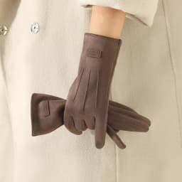 Women Autumn Winter Thin Not Bloated Suede Gloves Winter Keep Warm Touch Screen Elasticity Windproof Elasticity