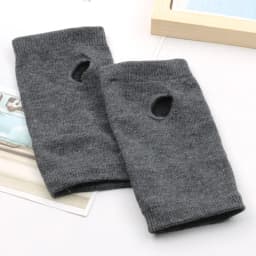Black Punk Wrist Length Women Fingerless Gloves Men Darkly Ninja Sport Outdoor Hip-hop Gloves Cool Stretch Short Cotton Mittens