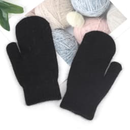 Soft Full Fingers Mittens Rabbit Hair Gloves Winter Keep Warm Korean Version of Solid Color All Fingers Winter Women Girl Gloves