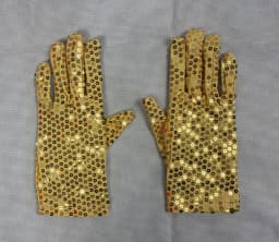 Festive Sequin Glowing Gloves Cool Dance Fashion Bar Dance Performance Women Men Halloween Christmas Gloves
