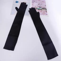55cm Women Solid Wedding Etiquette Evening Dress Opera/Elbow/Wrist Satin Stretch Long Gloves Retro Party Carnival Cosplay Gloves