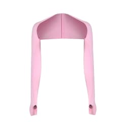 Women Thumbhole Long Sleeve Bolero Shrug Solid Color Open Front Cropped Cardigan Top Slim Fit Sunscreen Jacket