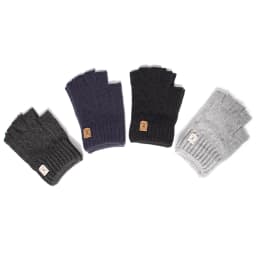 Fashion Knitted Half finger gloves warm autumn winter men women casual gloves for work writting or touch screen