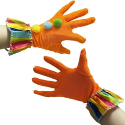 Festival Dance Party Gloves Funny Clown Gloves Clothing Accessories Drama Performance Stage Performance Glove Accessories