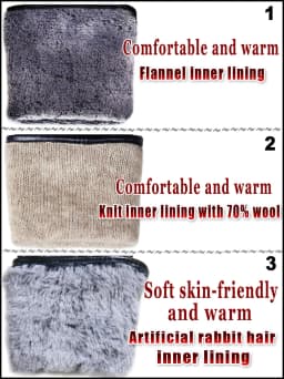 High-end Leather Sheepskin Gloves Women's Warm Knitted Flannel Lining Touch Screen Color Leather Gloves Driving Genuine New