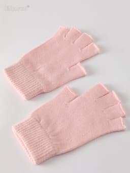 Sale Wool Mitt Exposed Fingertip Women's Gloves Winter Autumn Work Gloves Knitted for Women Fingerless Gloves Drive Mittens