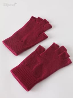 Sale Wool Mitt Exposed Fingertip Women's Gloves Winter Autumn Work Gloves Knitted for Women Fingerless Gloves Drive Mittens