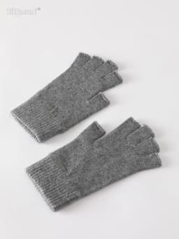 Sale Wool Mitt Exposed Fingertip Women's Gloves Winter Autumn Work Gloves Knitted for Women Fingerless Gloves Drive Mittens