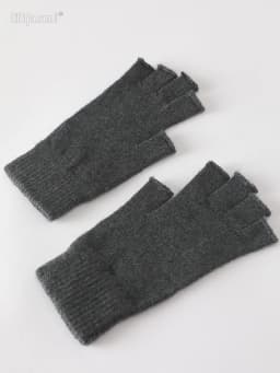 Sale Wool Mitt Exposed Fingertip Women's Gloves Winter Autumn Work Gloves Knitted for Women Fingerless Gloves Drive Mittens