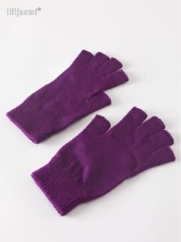 Sale Wool Mitt Exposed Fingertip Women's Gloves Winter Autumn Work Gloves Knitted for Women Fingerless Gloves Drive Mittens
