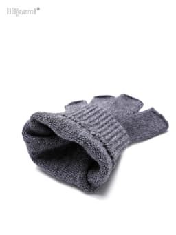 Sale Wool Mitt Exposed Fingertip Women's Gloves Winter Autumn Work Gloves Knitted for Women Fingerless Gloves Drive Mittens