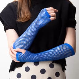 New Fashion Long Black Fishnet Gloves Women Fingerless Gloves Girls Beautiful Dance Gothic Punk Rock Costume Fancy Sexy Gloves