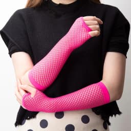 New Fashion Long Black Fishnet Gloves Women Fingerless Gloves Girls Beautiful Dance Gothic Punk Rock Costume Fancy Sexy Gloves