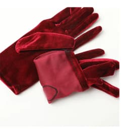 21CM Women Golden Velvet Short Autumn Winter Warm Black Evening Dress Etiquette Gloves Retro Banquet Accessories Elasticity