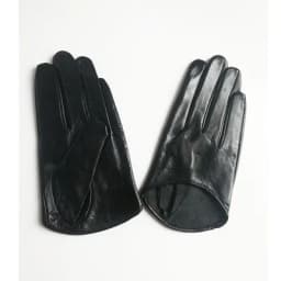 Real Sheep Leather Gloves Fashion Woman Half Palm Minttens Personality Soft Leather