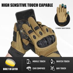 Touch Screen Outdoor Gloves Breathable Sports Hiking Camping Hunting Cycling Work Motorcycle Fishing Anti-skid Protection Gear