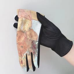 Creativity Van Gogh Oil Painting Gloves Winter Cycling Drive Thicken Women Fashion Print Full Finger Touch Screen Warm Mittens