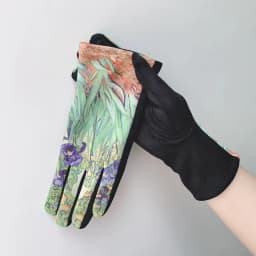 Creativity Van Gogh Oil Painting Gloves Winter Cycling Drive Thicken Women Fashion Print Full Finger Touch Screen Warm Mittens