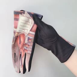 Creativity Van Gogh Oil Painting Gloves Winter Cycling Drive Thicken Women Fashion Print Full Finger Touch Screen Warm Mittens