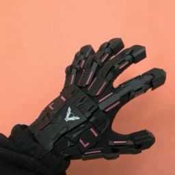 Techwear Style Punk Tactical Mechanical Gloves Man Woman 3D Printing Plastic Handmade Wearable Armor Cosplay Exoskeleton Gloves