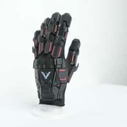 Techwear Style Punk Tactical Mechanical Gloves Man Woman 3D Printing Plastic Handmade Wearable Armor Cosplay Exoskeleton Gloves