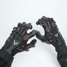 Techwear Style Punk Tactical Mechanical Gloves Man Woman 3D Printing Plastic Handmade Wearable Armor Cosplay Exoskeleton Gloves
