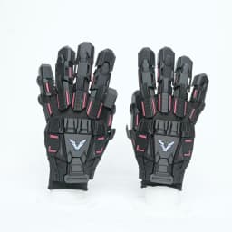 Techwear Style Punk Tactical Mechanical Gloves Man Woman 3D Printing Plastic Handmade Wearable Armor Cosplay Exoskeleton Gloves