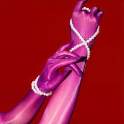 Sexy Women 1D Thin Glove Elastic Oil Glossy Shiny Long Finger Glove Sheer See Through Long Glove Driving Dance Gloves