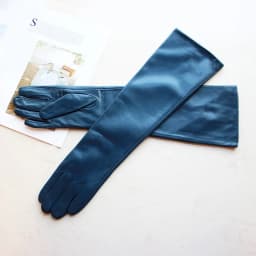 Women's Long Leather Gloves Colorful Sheepskin Velvet Lined Fashionable Warm Sunscreen Autumn Winter Gloves