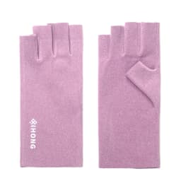 New Winter Women's Gloves Leaky Finger Thin Velvet Windproof Coldproof Warm Touch Screen Half Finger Student Gloves