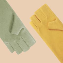 New Winter Women's Gloves Leaky Finger Thin Velvet Windproof Coldproof Warm Touch Screen Half Finger Student Gloves